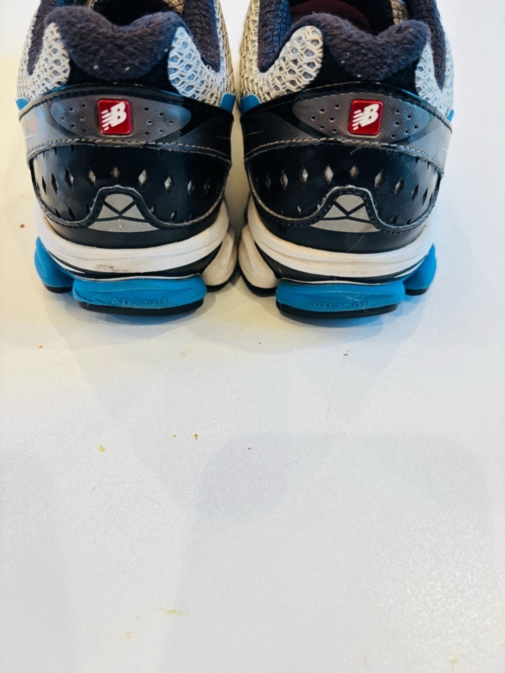 New Balance 1080 v2 Mens Blue and Gray Mesh Athletic Sneakers size 8 - Picture 8 of 8